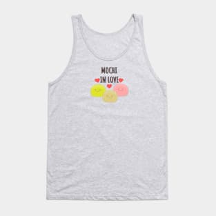 Mochi in Love Drawings Tank Top